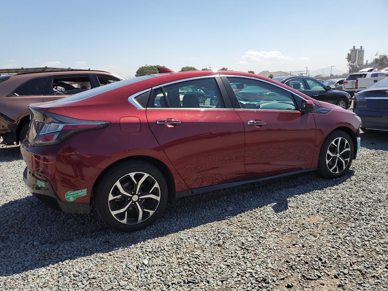 2016 Chevrolet Volt Ltz VIN: 1G1RD6S50GU112395 Lot: 80860435