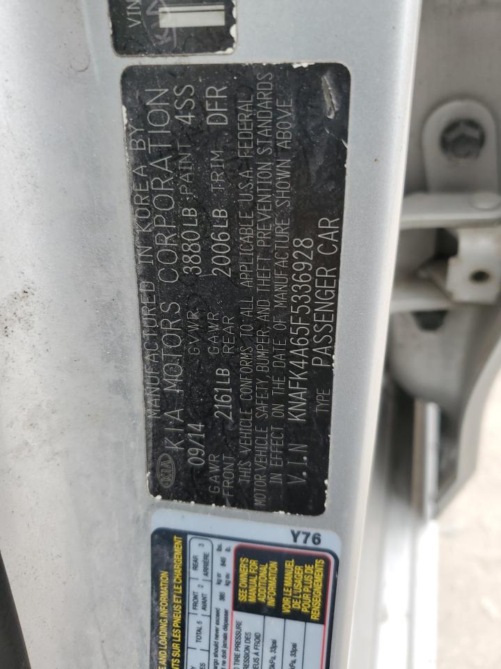 2015 Kia Forte Lx VIN: KNAFK4A65F5336928 Lot: 71894945