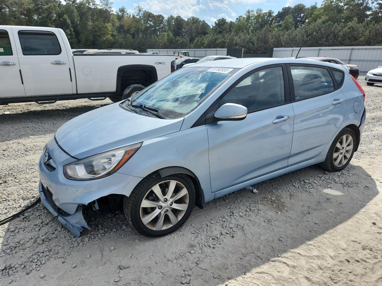 2013 Hyundai Accent Gls VIN: KMHCU5AE5DU065428 Lot: 83760955