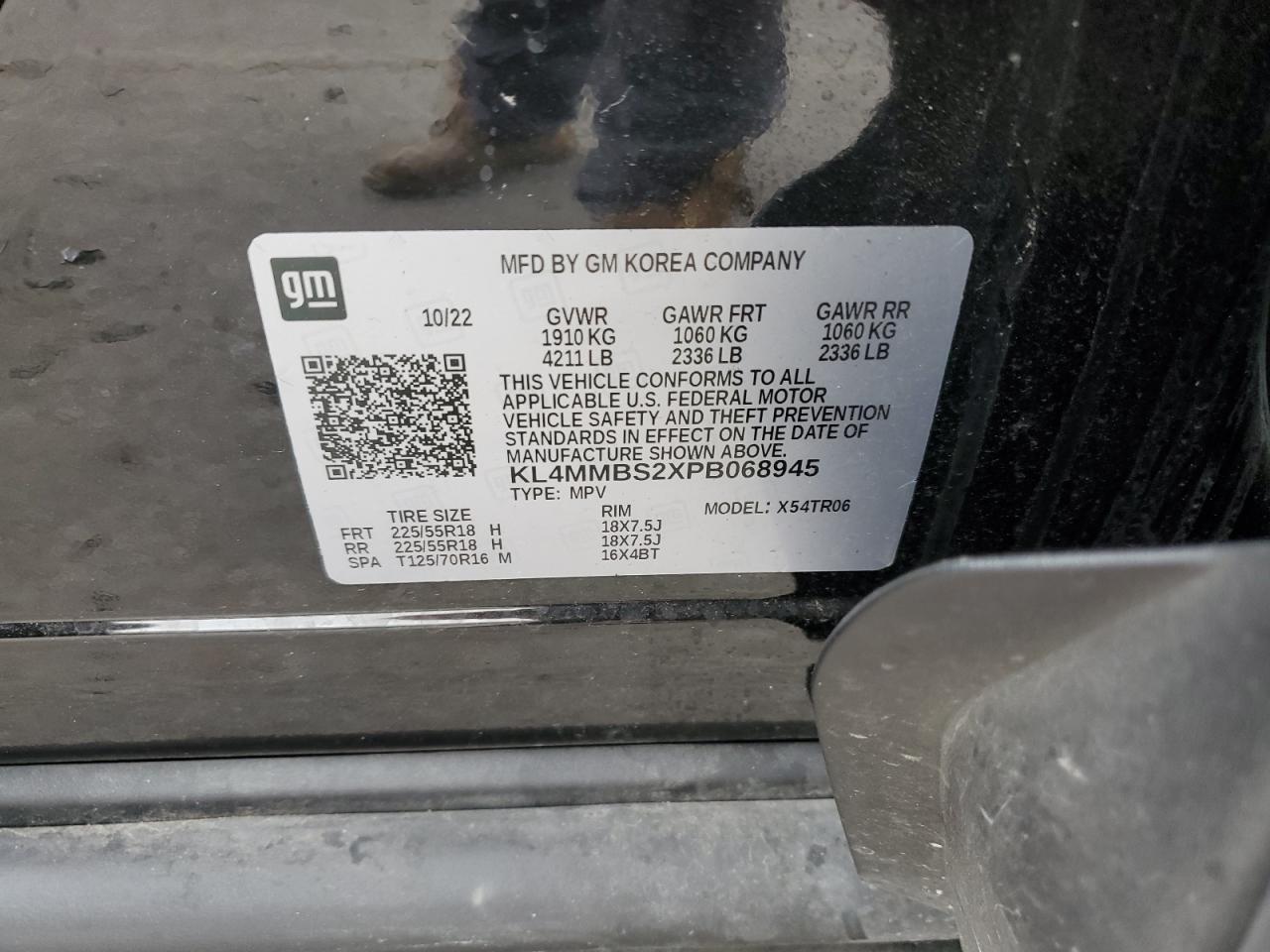 2023 Buick Encore Gx Preferred VIN: KL4MMBS2XPB068945 Lot: 81531745