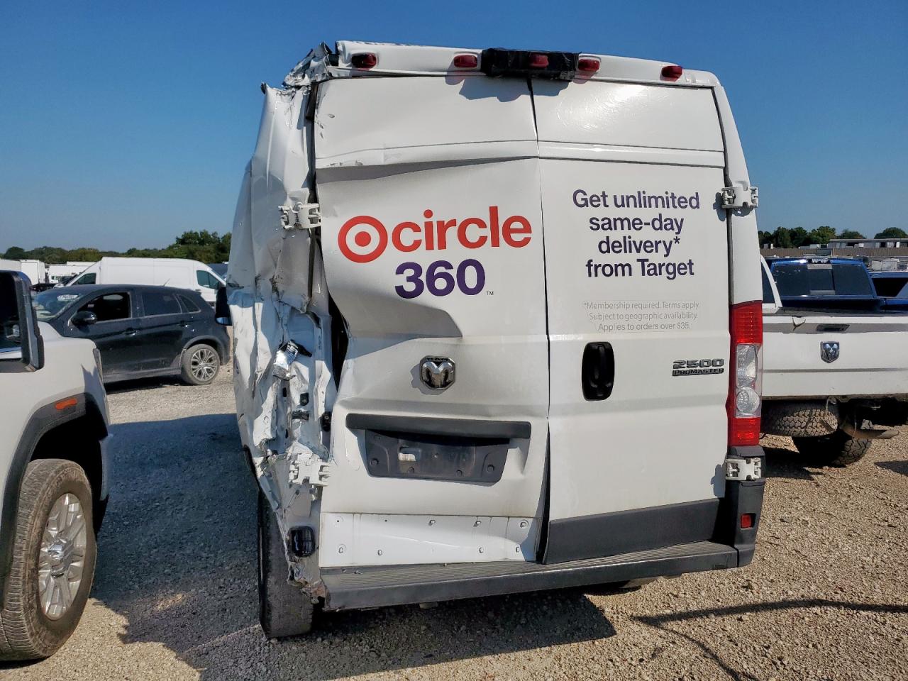 2025 Ram Promaster 2500 2500 High VIN: 3C6LRVDG4SE522901 Lot: 71848445