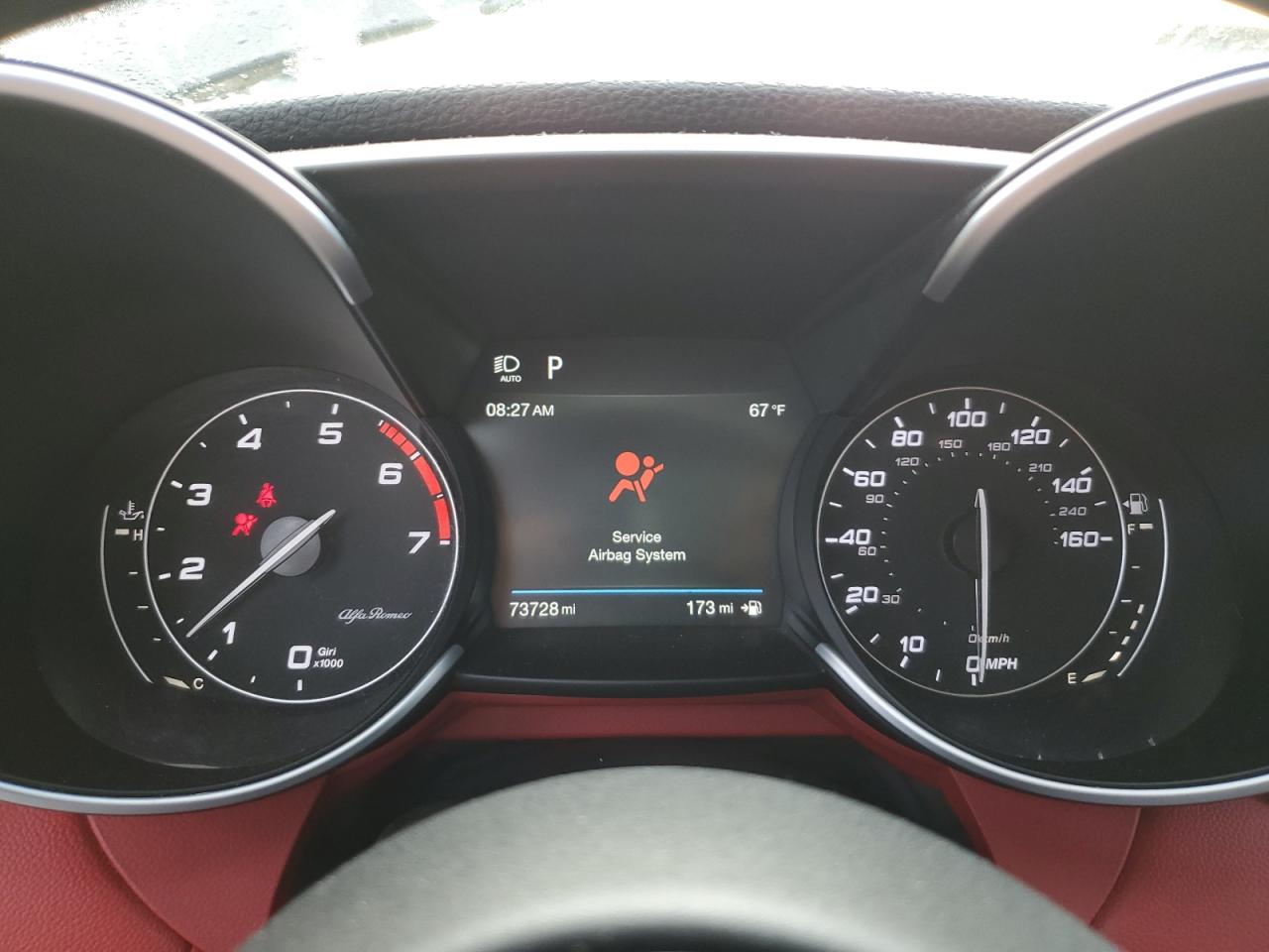 2019 Alfa Romeo Giulia Ti VIN: ZARFANBN8K7608328 Lot: 80757445