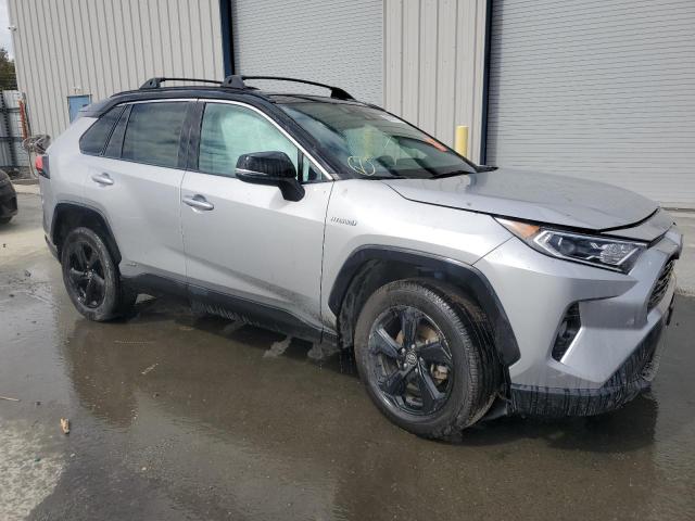  TOYOTA RAV4 2021 Серебристый