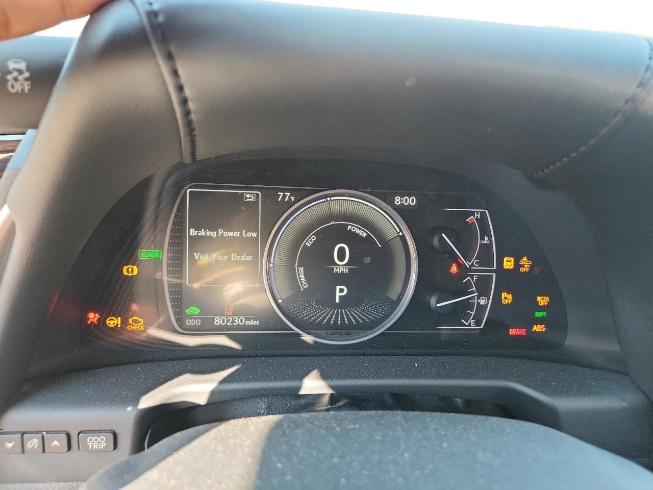 2019 Lexus Es 300H VIN: 58AB21B12KU002931 Lot: 80368415