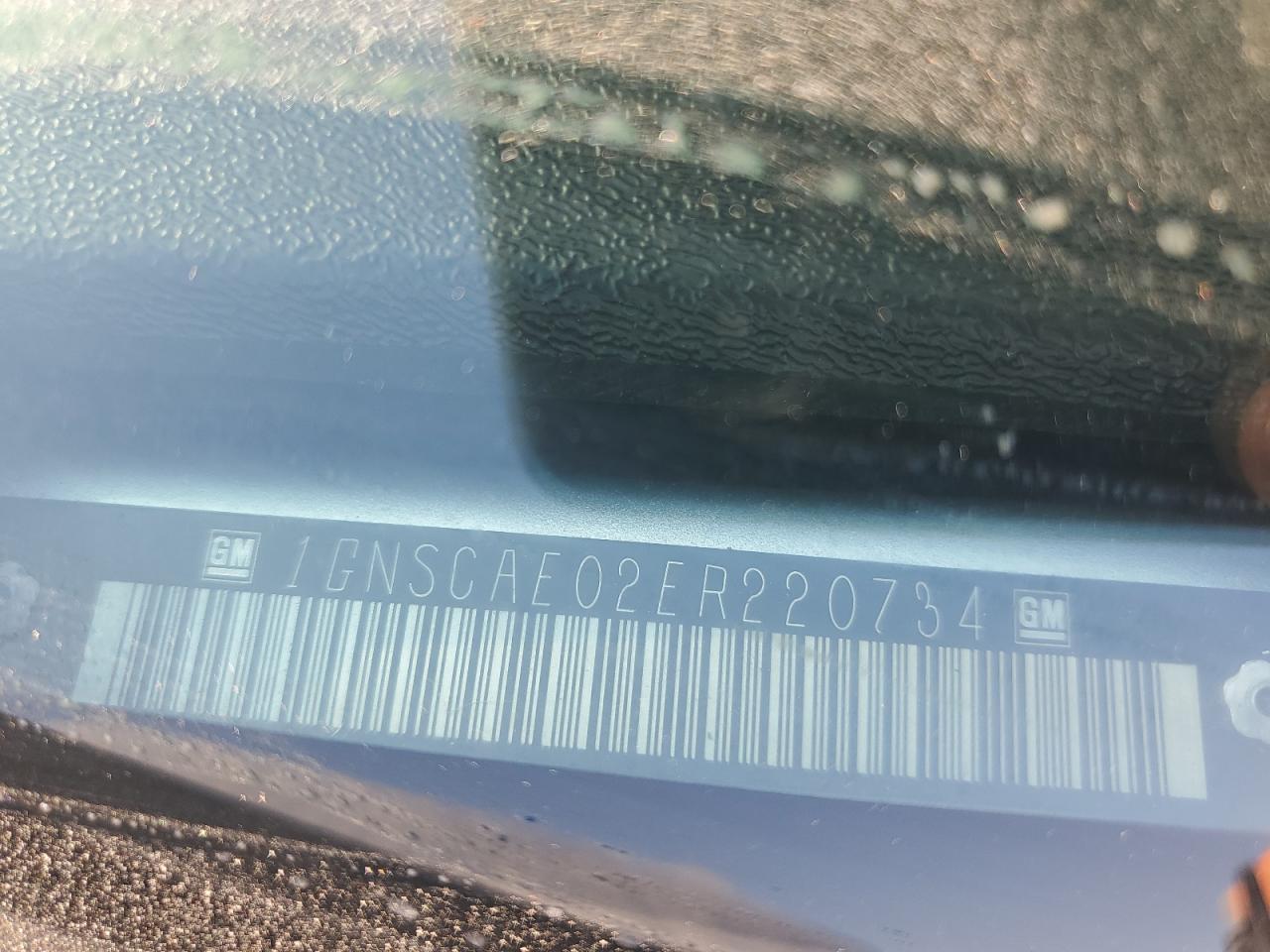 2014 Chevrolet Tahoe C1500 Ls VIN: 1GNSCAE02ER220734 Lot: 81023345