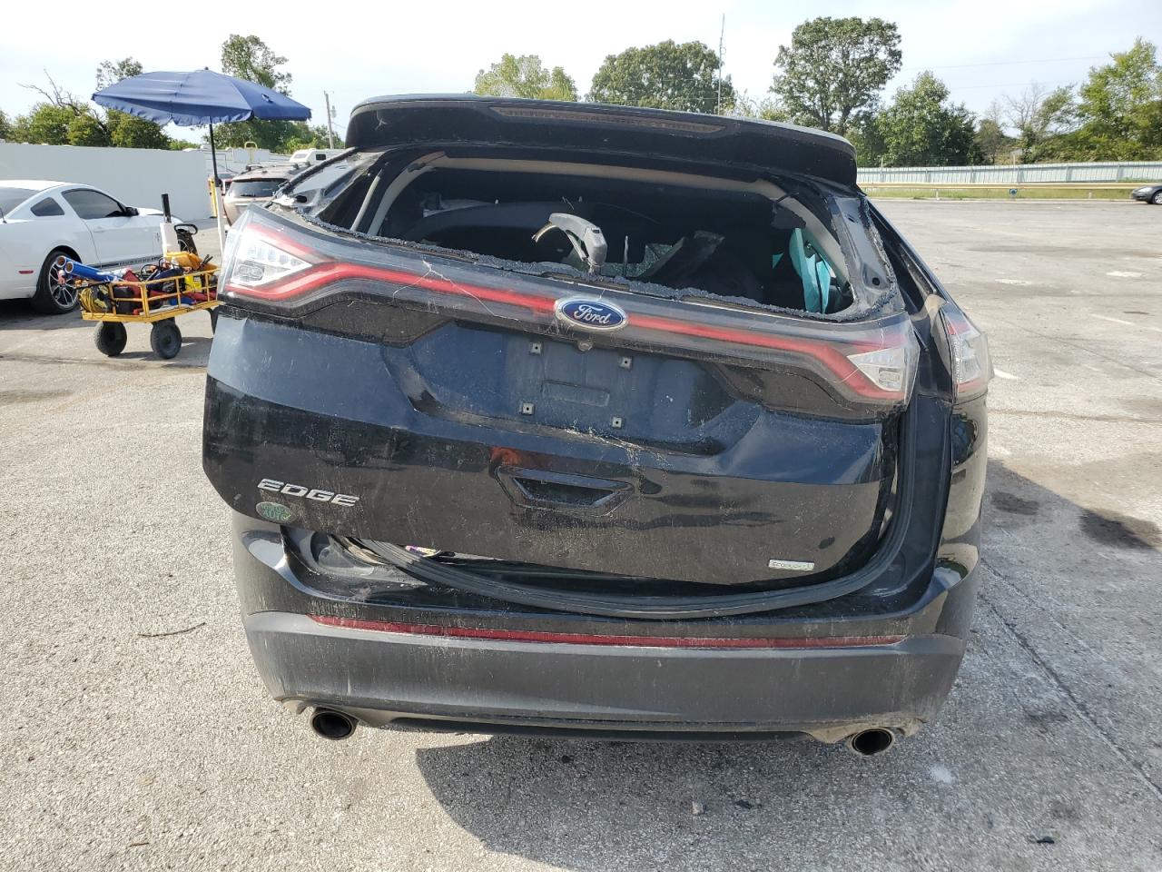 2017 Ford Edge Se VIN: 2FMPK3G90HBC16919 Lot: 71857345