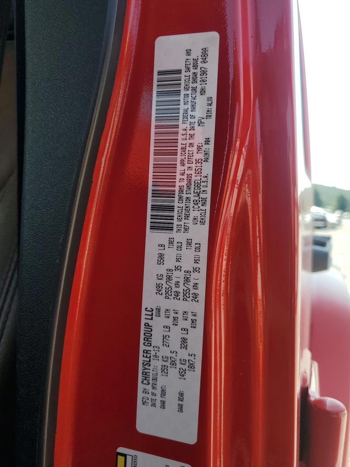 2014 Jeep Wrangler Unlimited Sahara VIN: 1C4BJWEG6EL165135 Lot: 81126105