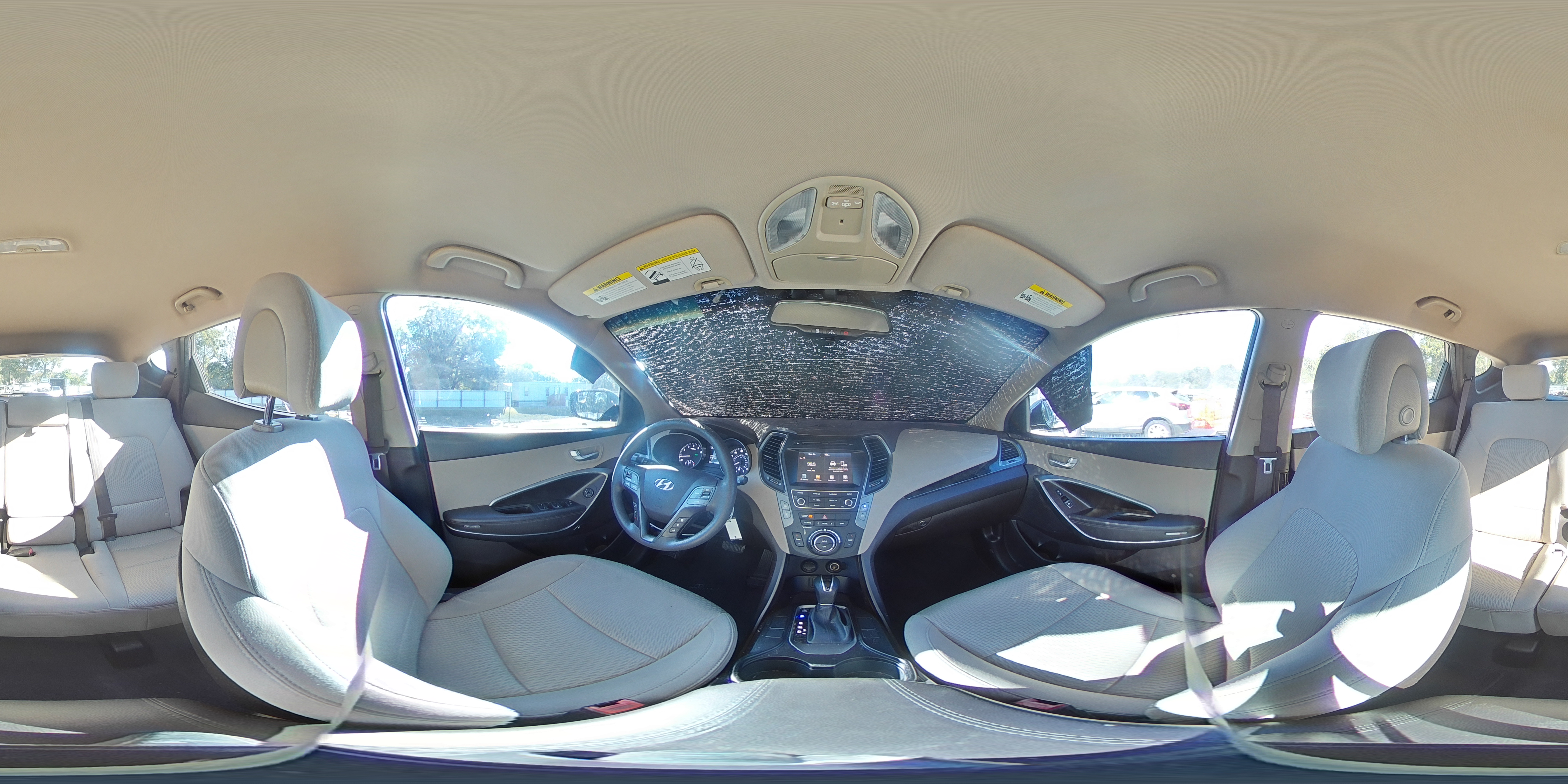 2017 Hyundai Santa Fe Sport VIN: 5XYZU3LB7HG387579 Lot: 81504615