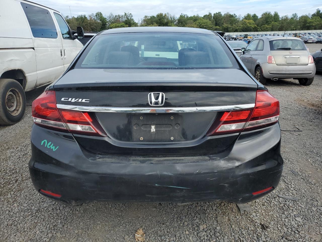 2013 Honda Civic Lx VIN: 19XFB2F57DE244907 Lot: 80837415
