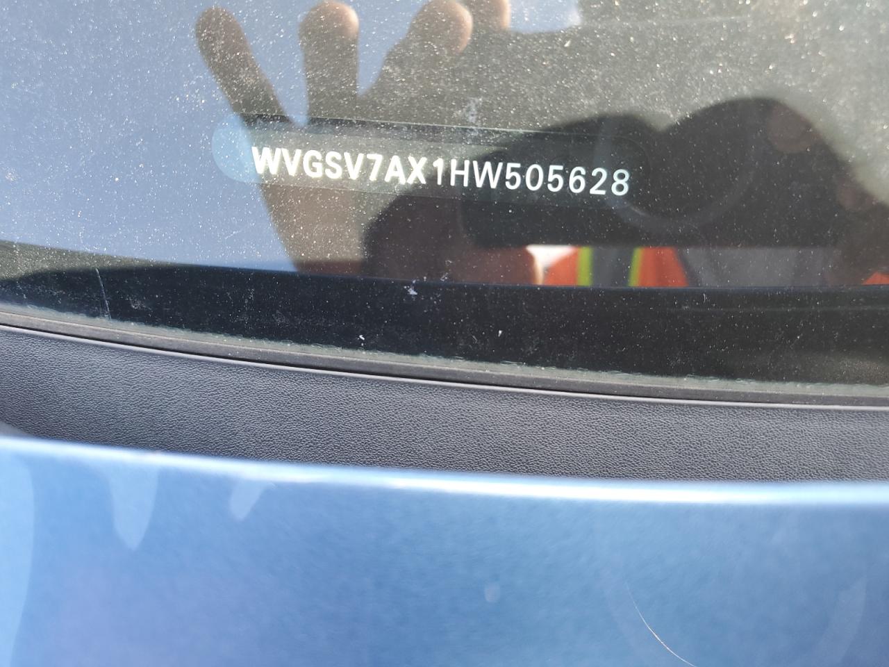 2017 Volkswagen Tiguan Wolfsburg VIN: WVGSV7AX1HW505628 Lot: 81818215