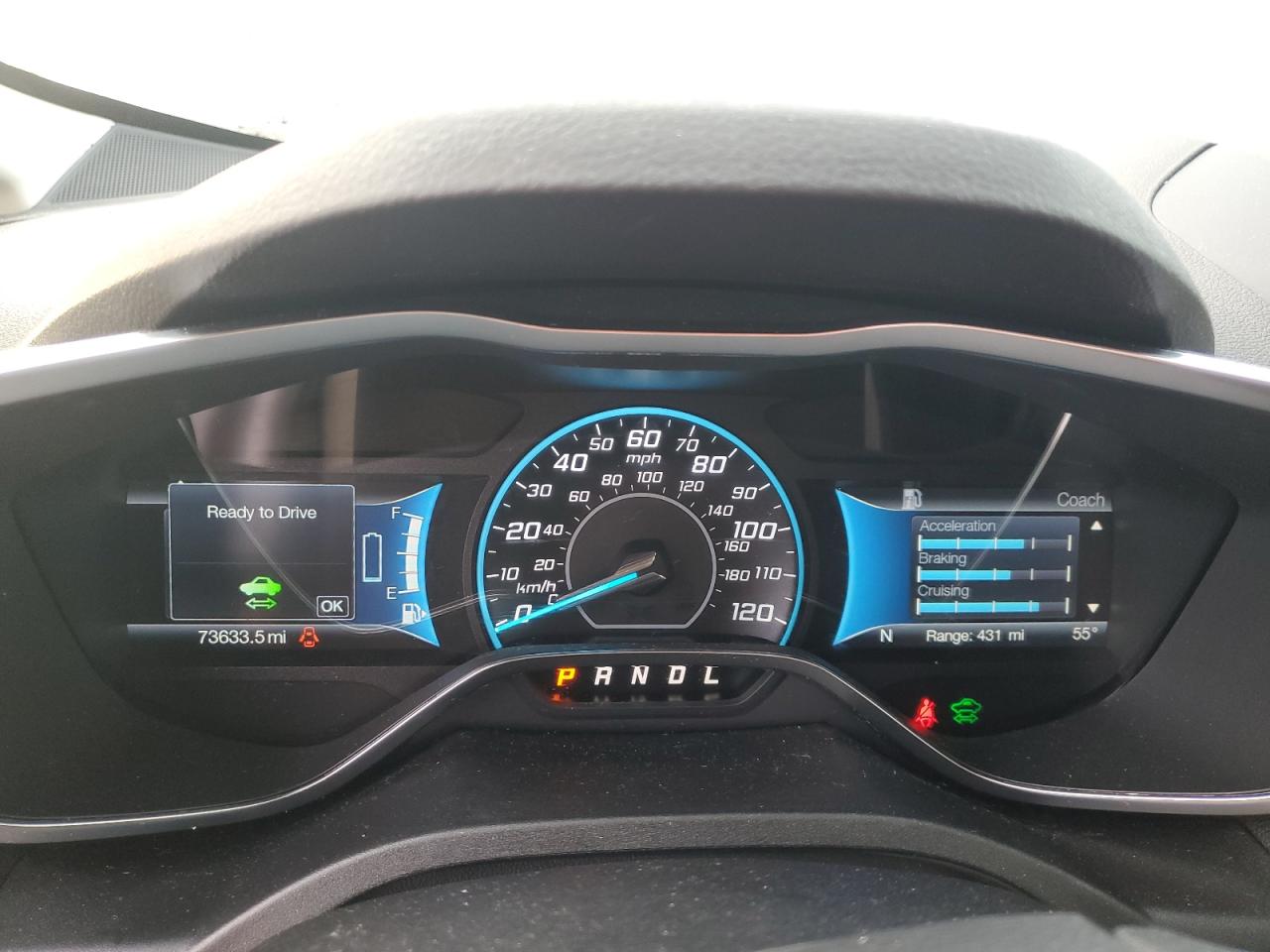 2017 Ford C-Max Titanium VIN: 1FADP5FU8HL106877 Lot: 71734905