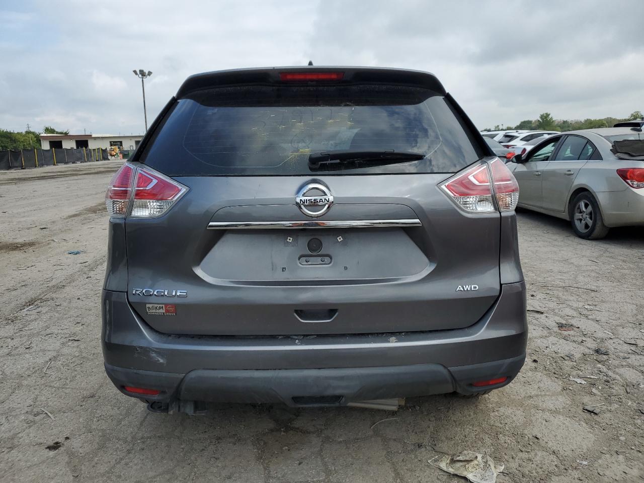 2015 Nissan Rogue S VIN: KNMAT2MV9FP579177 Lot: 81809635