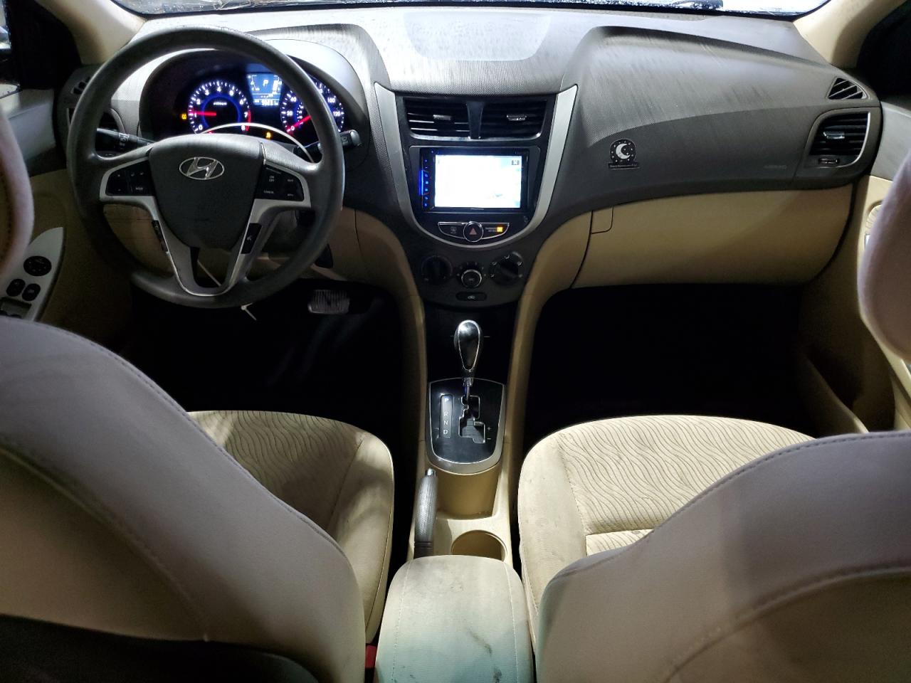 2013 Hyundai Accent Gls VIN: KMHCU4AE7DU302284 Lot: 83853835