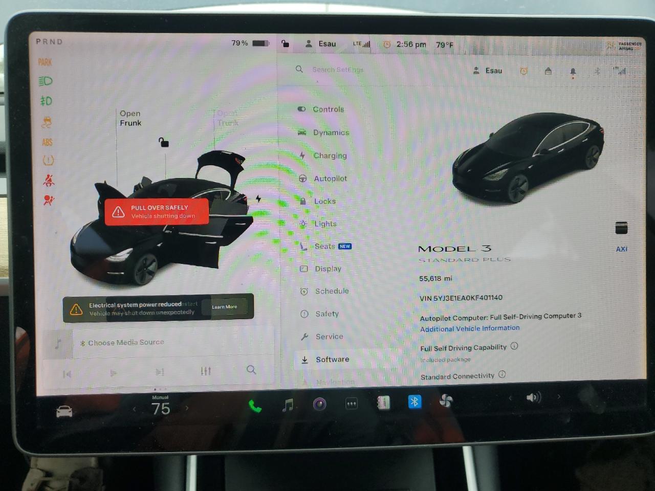 2019 Tesla Model 3 VIN: 5YJ3E1EA0KF401140 Lot: 81856525