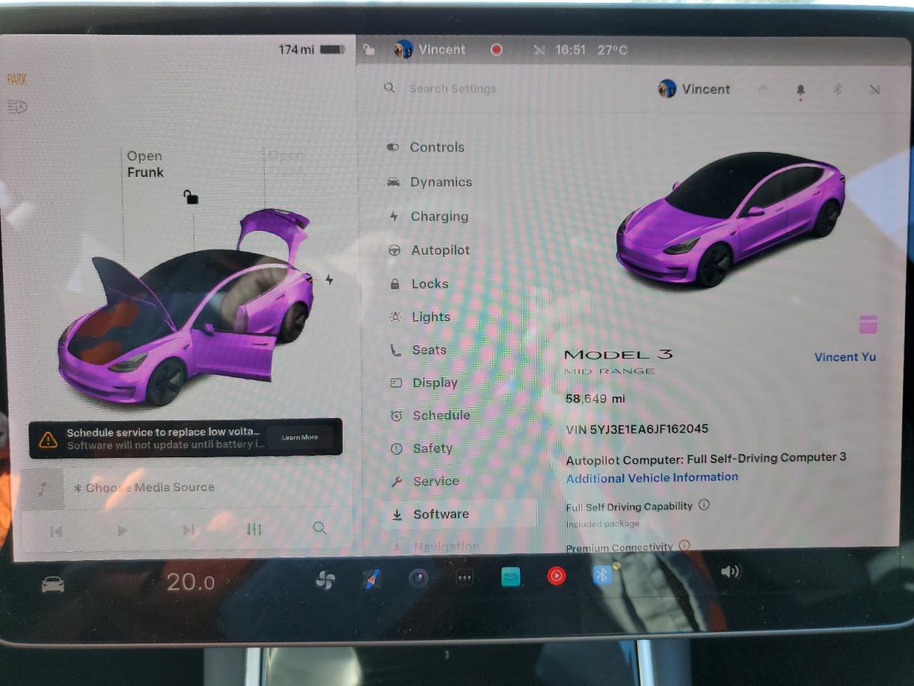 2018 Tesla Model 3 VIN: 5YJ3E1EA6JF162045 Lot: 81626585