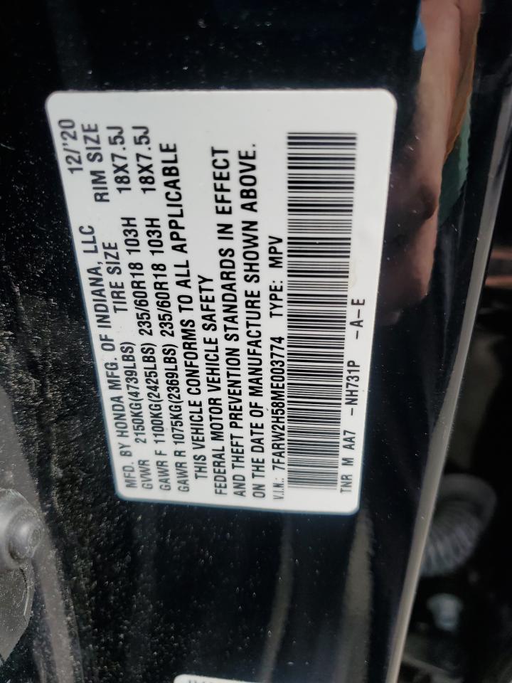 2021 Honda Cr-V Ex VIN: 7FARW2H58ME003774 Lot: 84165715