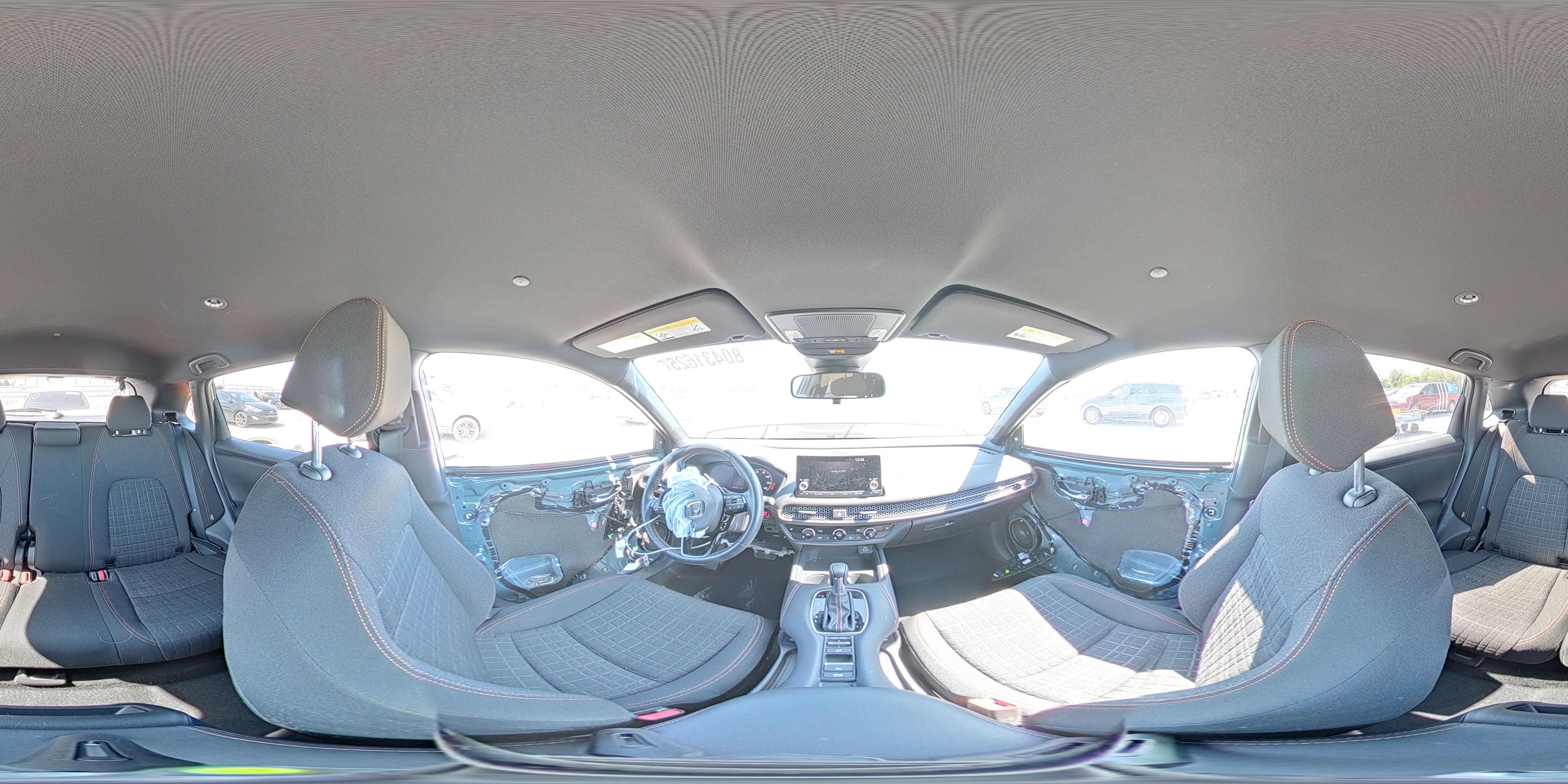 2025 Honda Hr-V Sport VIN: 3CZRZ2H54SM727256 Lot: 80431625