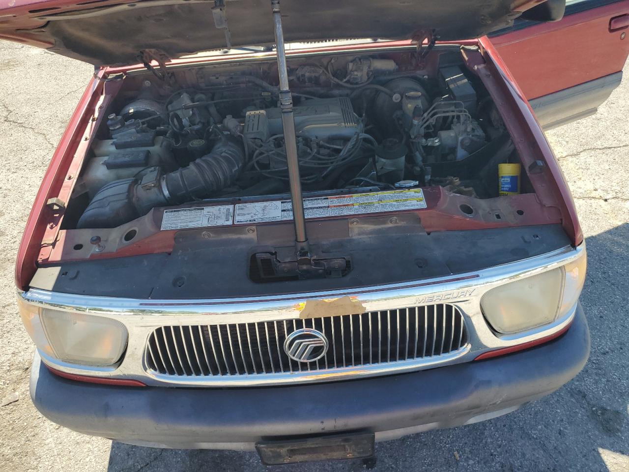 1998 Mercury Mountaineer VIN: 4M2ZU55PXWUJ40471 Lot: 84384285