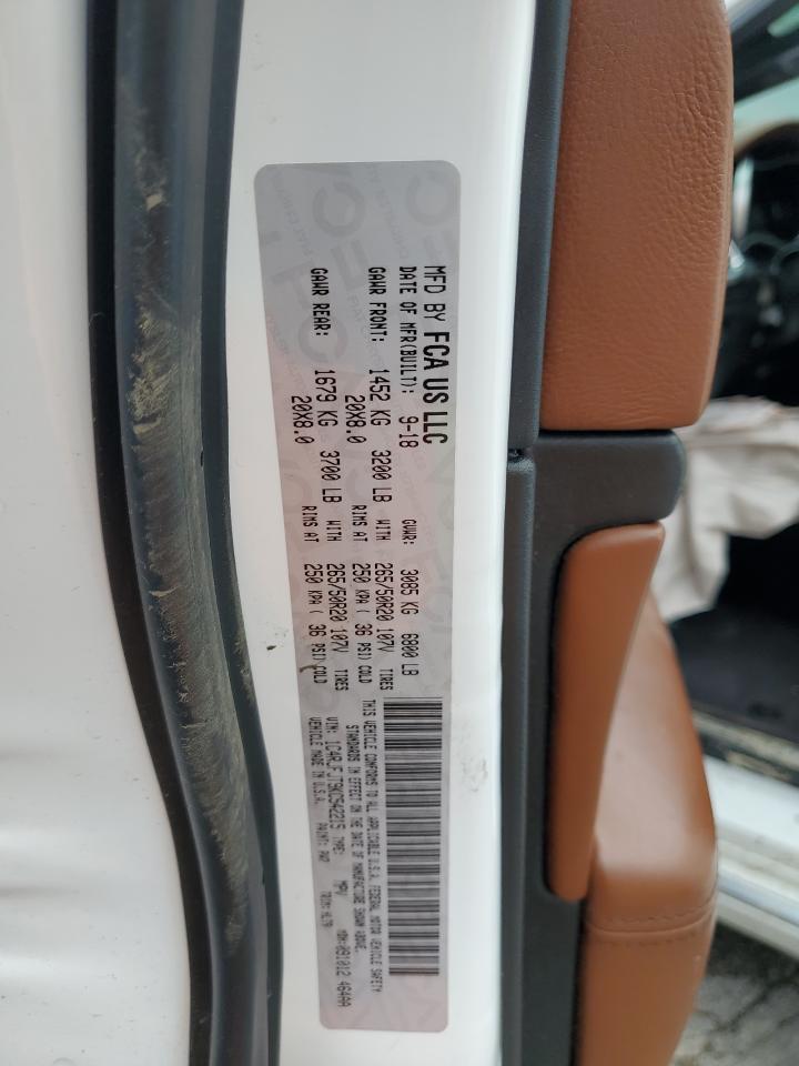 2019 Jeep Grand Cherokee Summit VIN: 1C4RJFJT9KC542215 Lot: 84261675