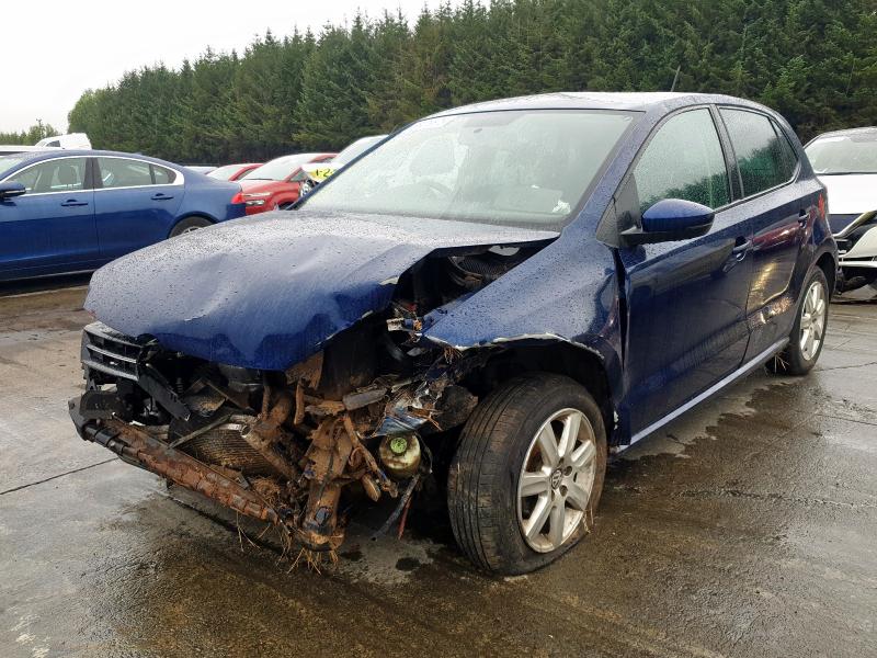 2012 VOLKSWAGEN POLO MATCH 60  for sale at Copart WHITBURN