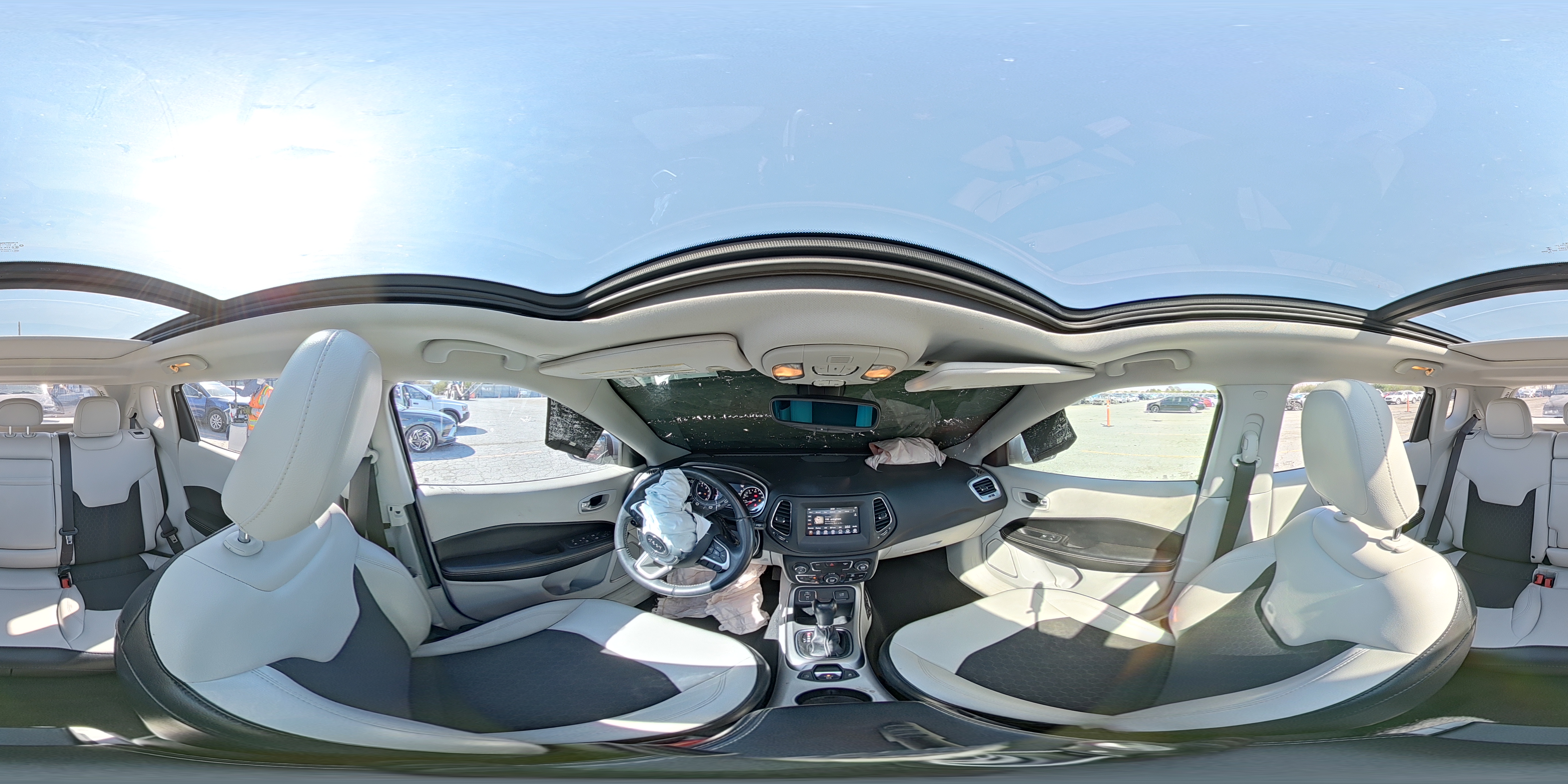 2019 Jeep Compass Latitude VIN: 3C4NJCBB4KT706266 Lot: 80528075