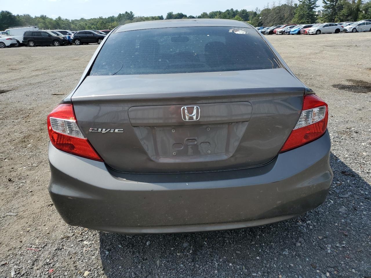 2012 Honda Civic Lx VIN: 19XFB2F50CE343437 Lot: 80808645