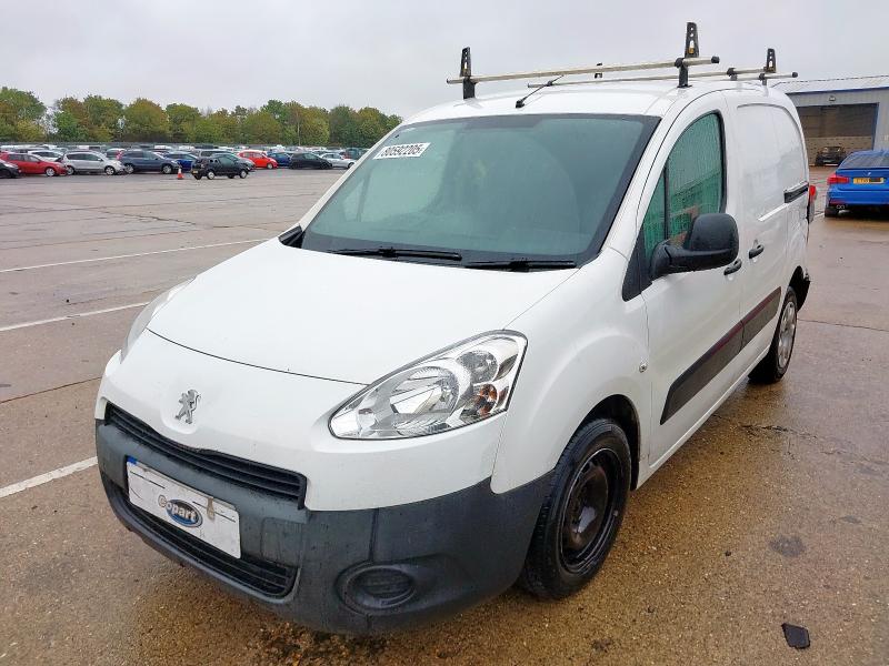 2013 PEUGEOT PARTNER 850 S L1 HDI  for sale at Copart NEWBURY