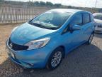 2016 NISSAN NOTE ACENTA PREMIUM DCI  for sale at Copart CORBY