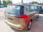 2013 VAUXHALL ZAFIRA TOURER EXCLUSIV TU 1.4T EXCLUSIV 5DR AUTO for sale at Copart SANDY