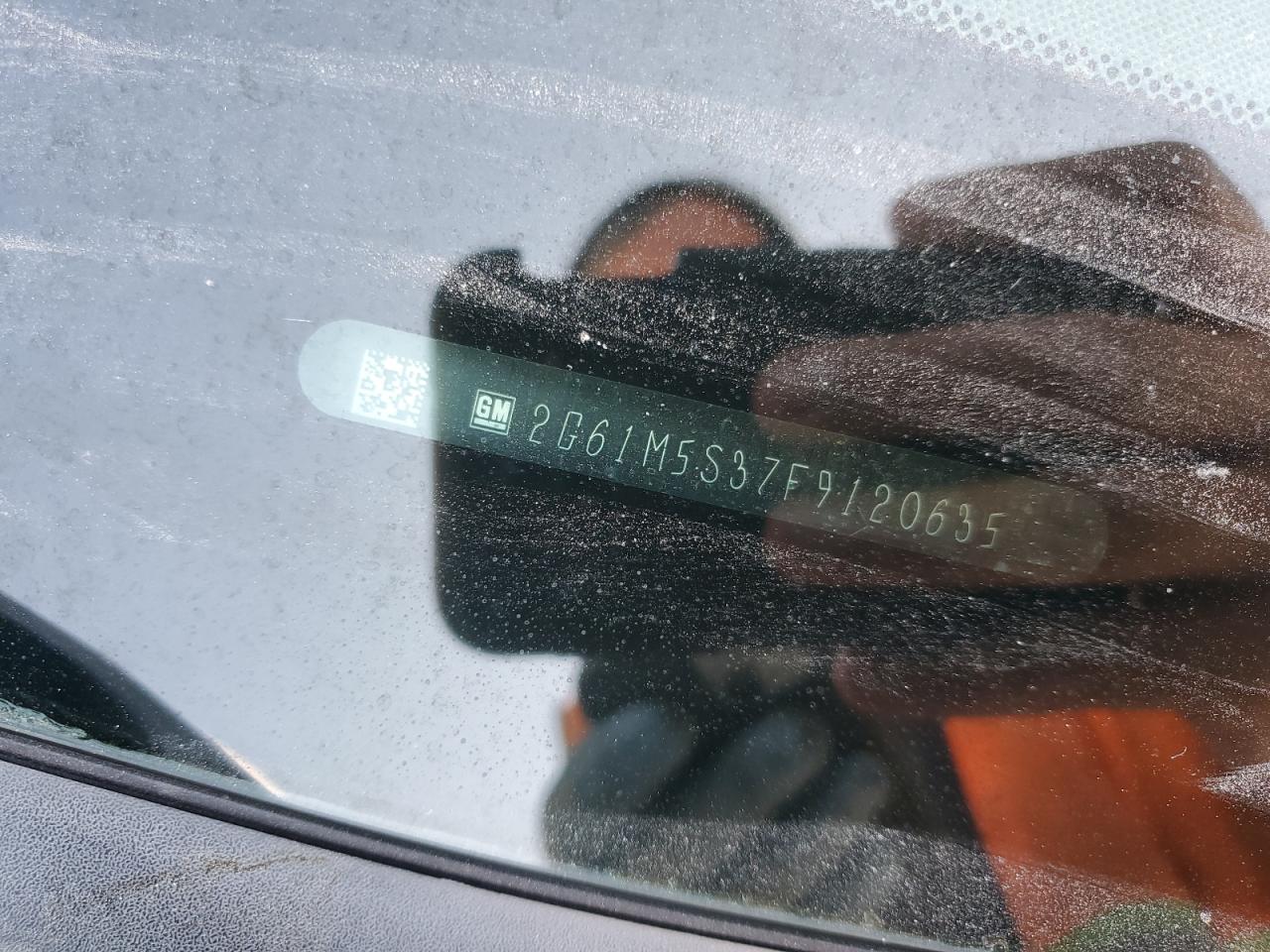 2015 Cadillac Xts Luxury Collection VIN: 2G61M5S37F9120635 Lot: 72013335