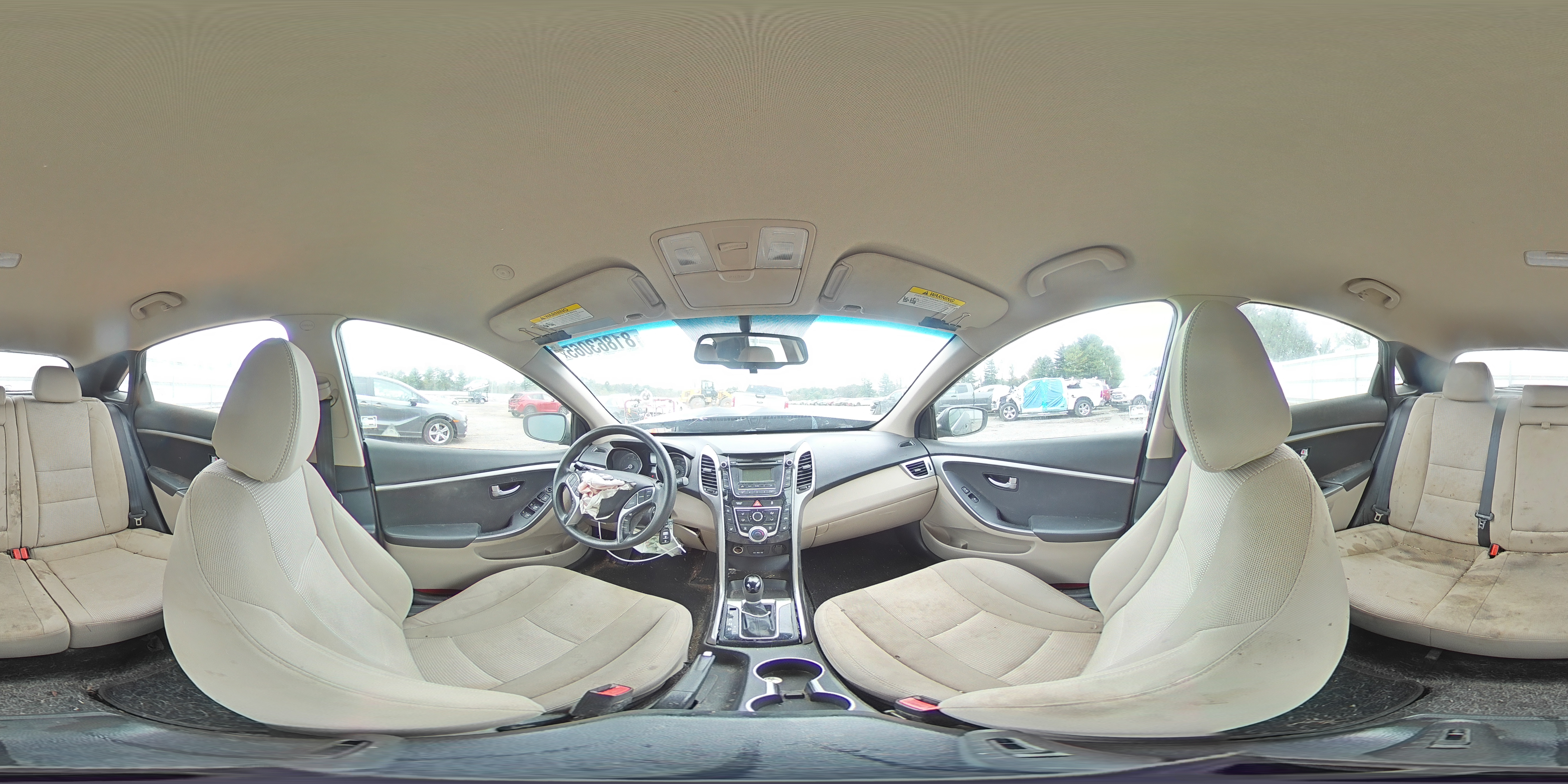 2013 Hyundai Elantra Gt VIN: KMHD35LE1DU050283 Lot: 81863065