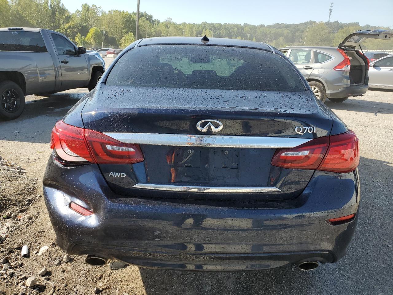 2018 Infiniti Q70L 3.7 Luxe VIN: JN1BY1PR1JM370639 Lot: 72070145