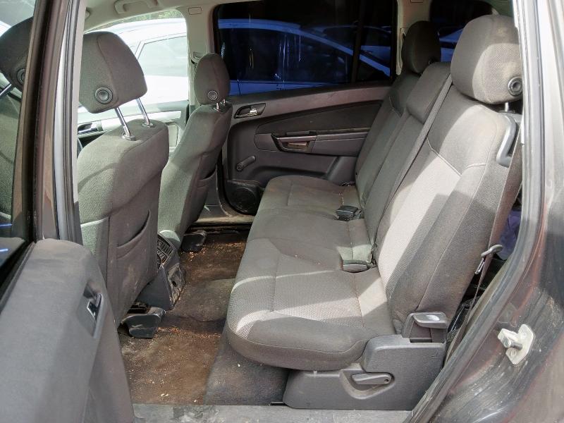 2011 VAUXHALL ZAFIRA EXCLUSIV 1.8I EXCLUSIV 5DR