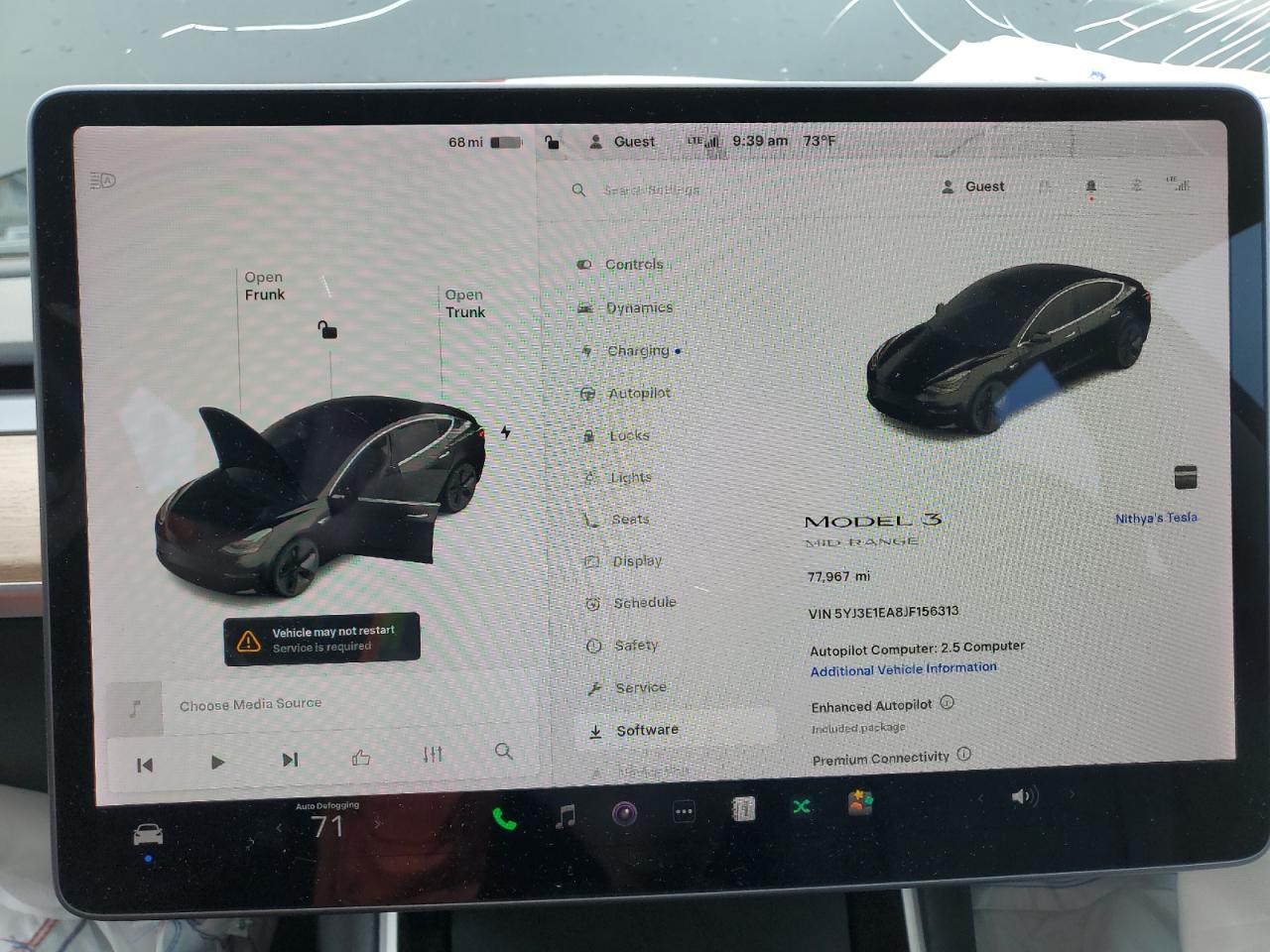 2018 Tesla Model 3 VIN: 5YJ3E1EA8JF156313 Lot: 83985055