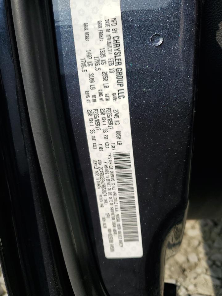 2013 Dodge Grand Caravan R/T VIN: 2C4RDGEG4DR652674 Lot: 82136315