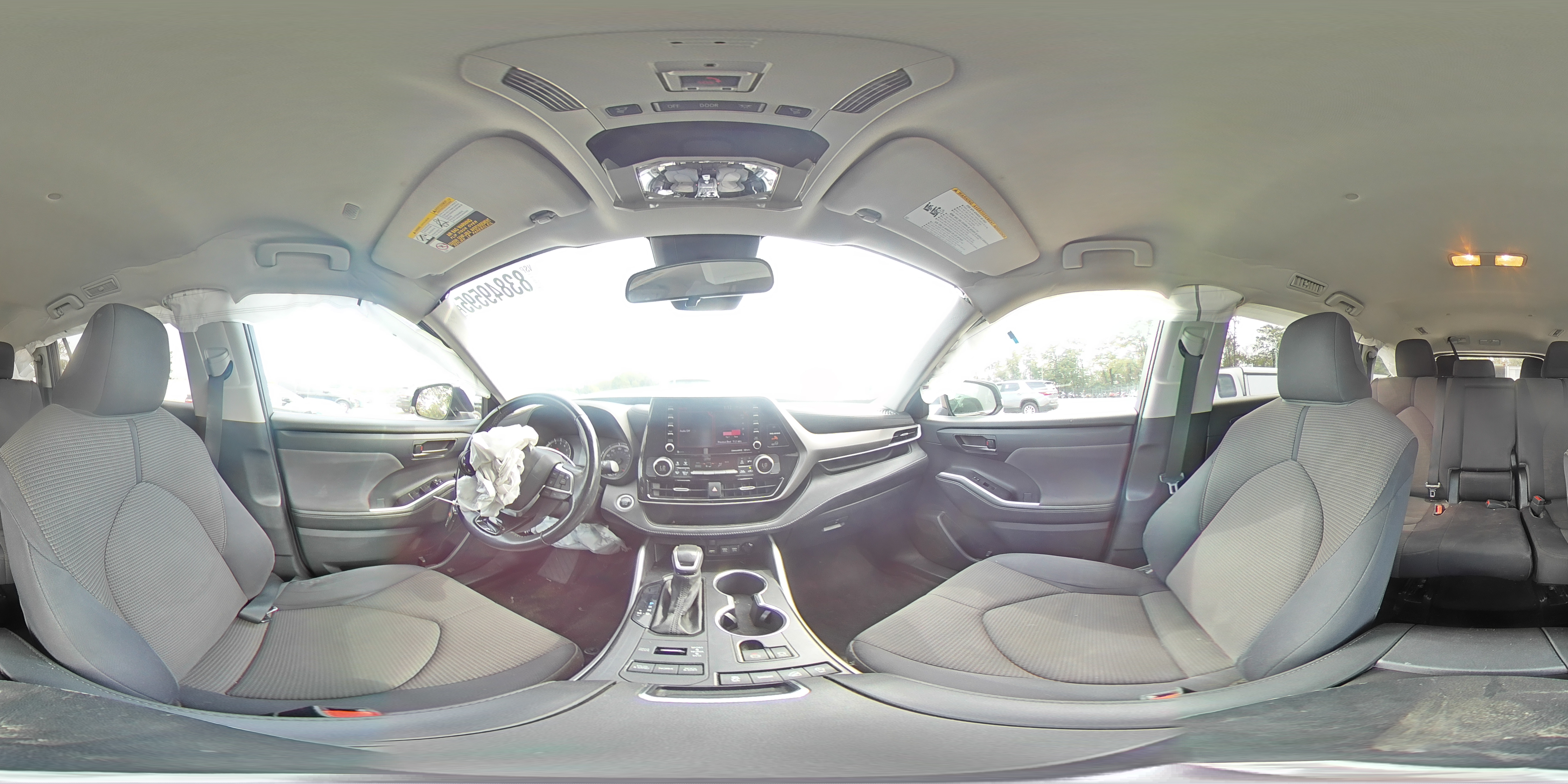 2021 Toyota Highlander L VIN: 5TDBZRBHXMS116136 Lot: 83849595