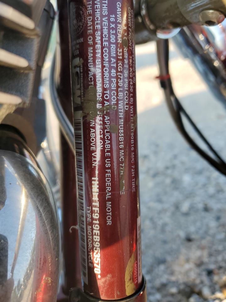 2014 Harley-Davidson Flhtnse Cvo Softail Deluxe VIN: 1HD1TF919EB953570 Lot: 71977085