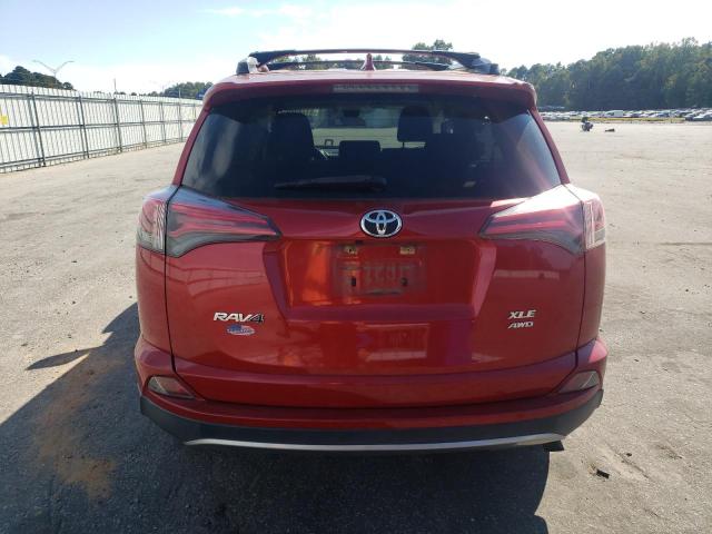  TOYOTA RAV4 2017 Красный