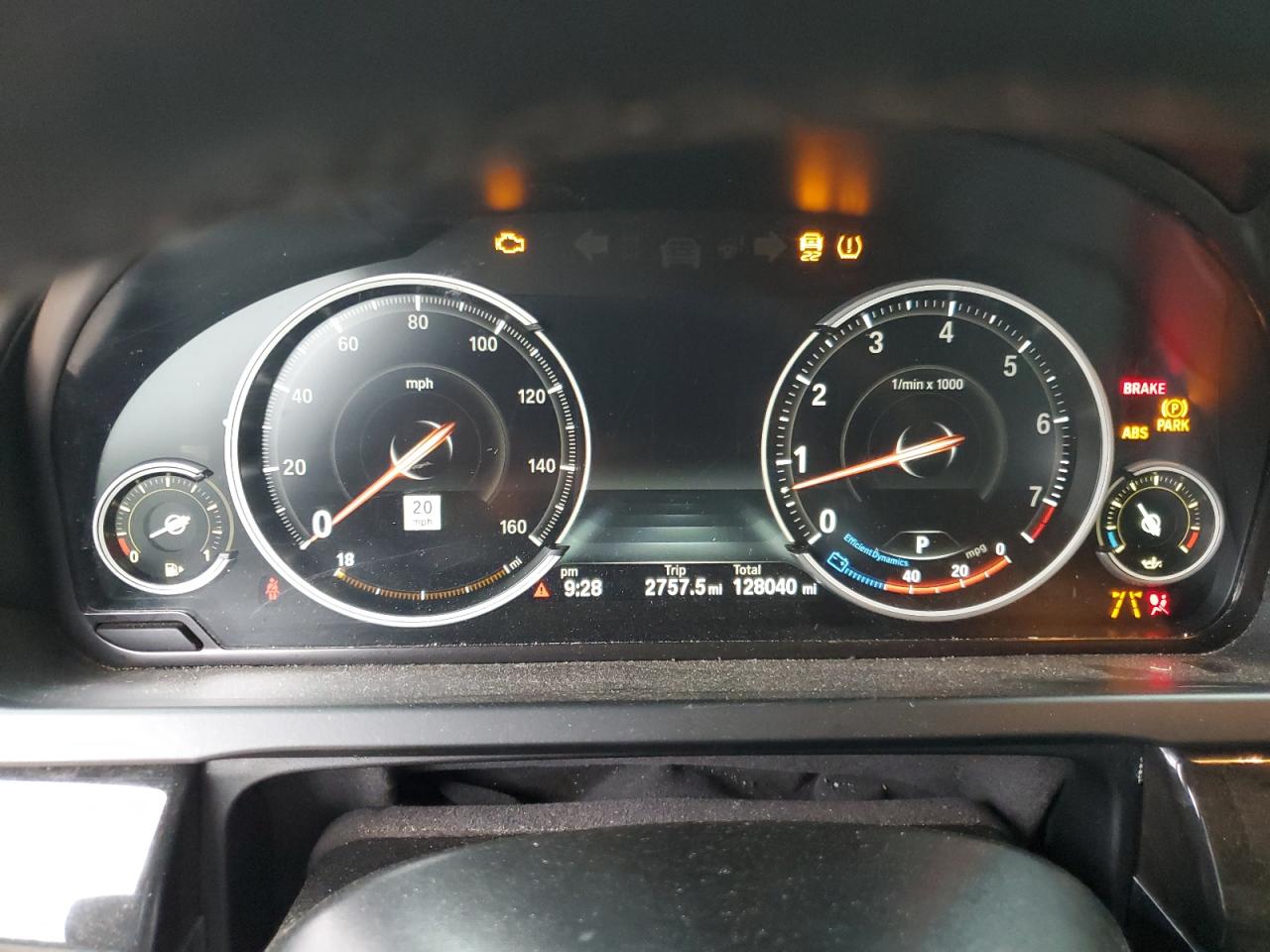 2015 BMW 750 I VIN: WBAYA8C52FD825641 Lot: 71908975