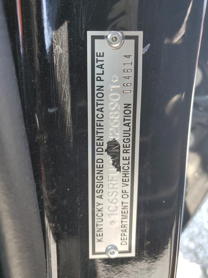 2022 Ram 1500 Trx VIN: 1C6SRFU90NN268901 Lot: 71440935