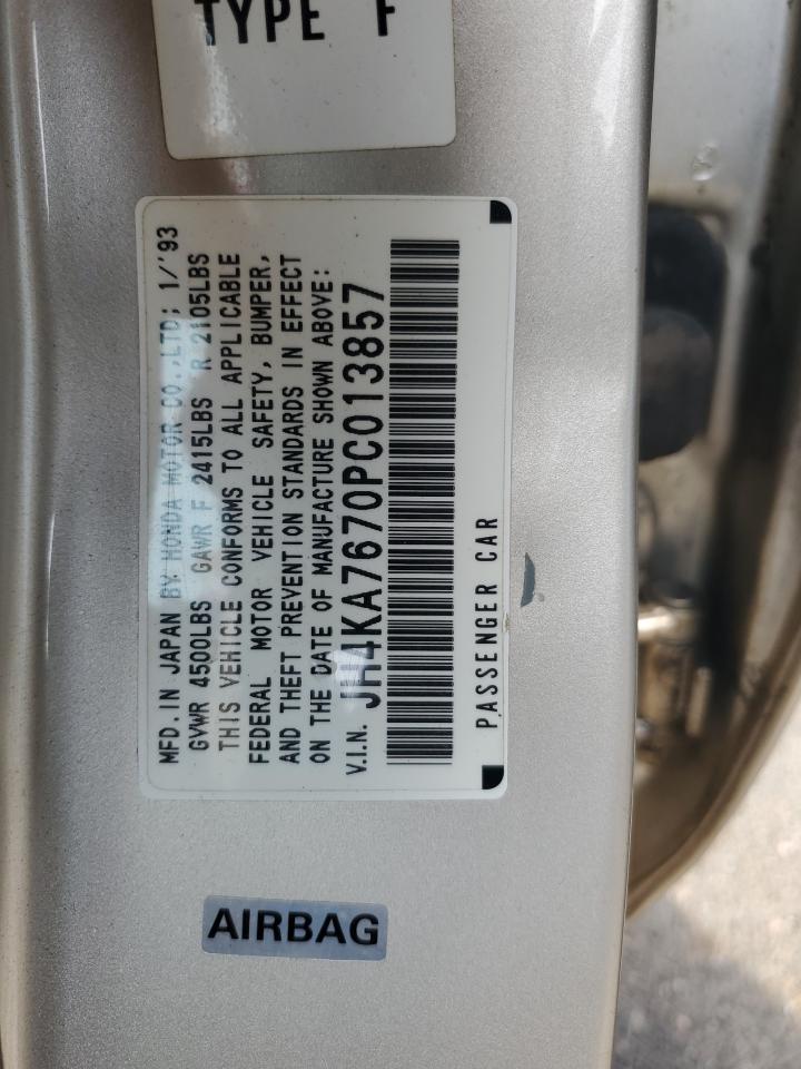 1993 Acura Legend Ls VIN: JH4KA7670PC013857 Lot: 71980635