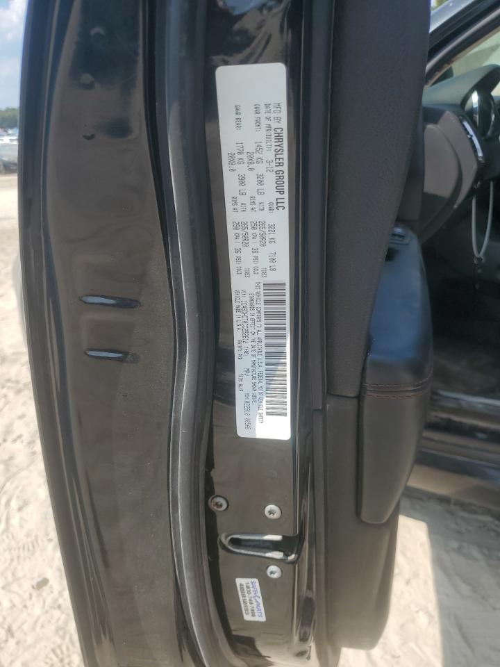 2012 Dodge Durango R/T VIN: 1C4SDHCT0CC252612 Lot: 81144135