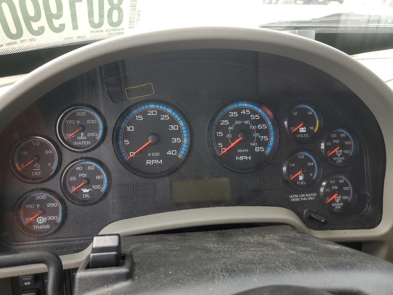 2015 International 4300 Box Truck VIN: 1HTMMMML1FH722575 Lot: 80199015