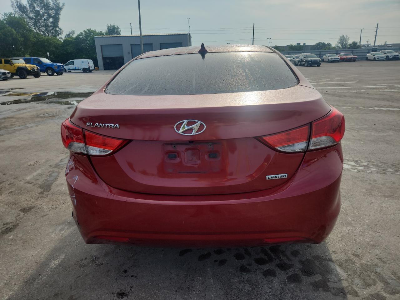 2012 Hyundai Elantra Gls VIN: KMHDH4AE4CU490107 Lot: 71772425
