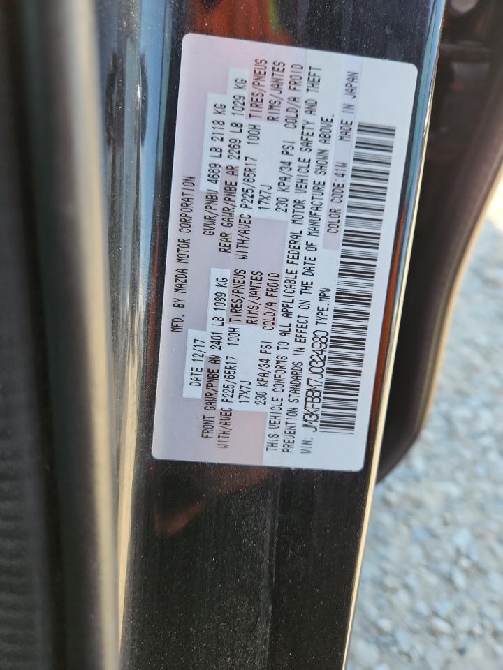 2018 Mazda Cx-5 Sport VIN: JM3KFBBM7J0324980 Lot: 70599185