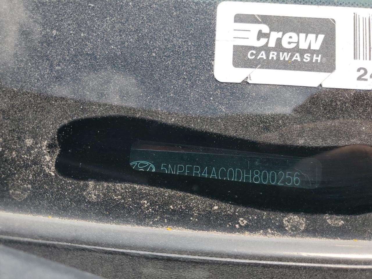 2013 Hyundai Sonata Gls VIN: 5NPEB4AC0DH800256 Lot: 80936965