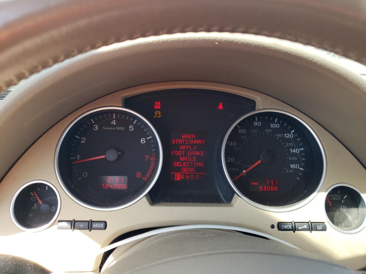 2008 Audi A4 2.0T Cabriolet VIN: WAUAF48H98K006381 Lot: 71404665