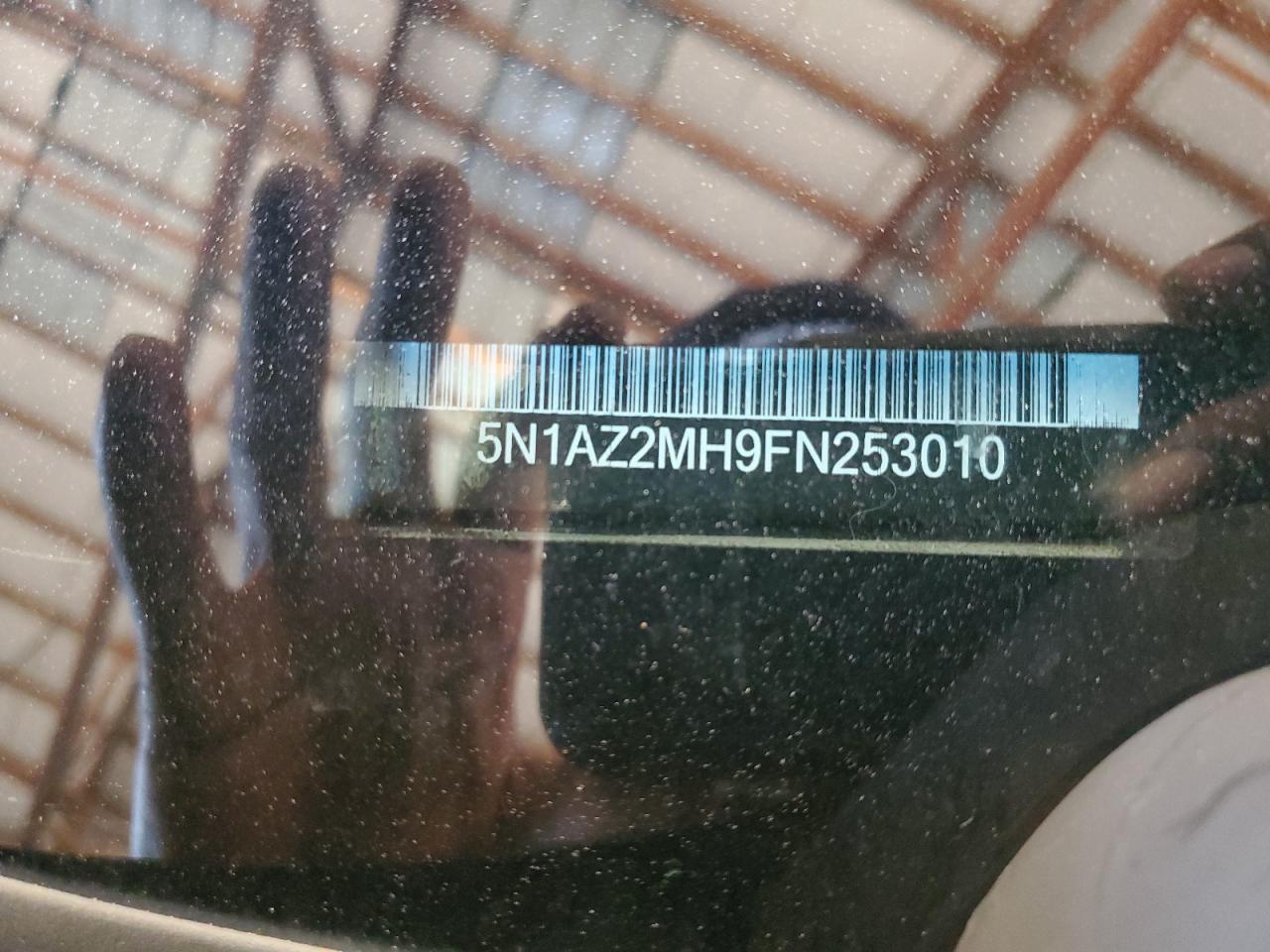 2015 Nissan Murano S VIN: 5N1AZ2MH9FN253010 Lot: 71617025