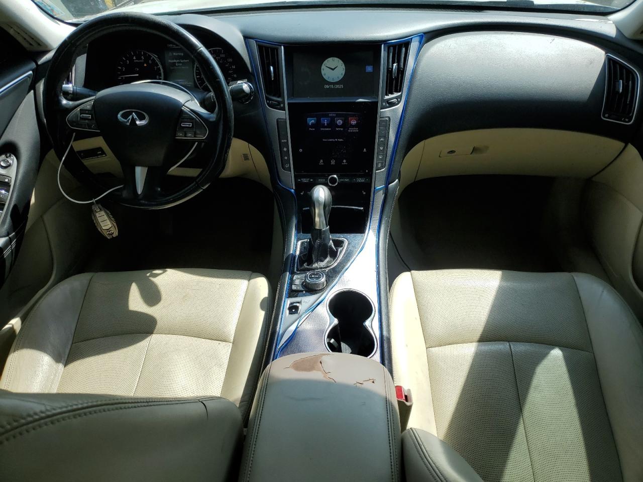 2014 Infiniti Q50 Base VIN: JN1BV7APXEM693080 Lot: 80133725