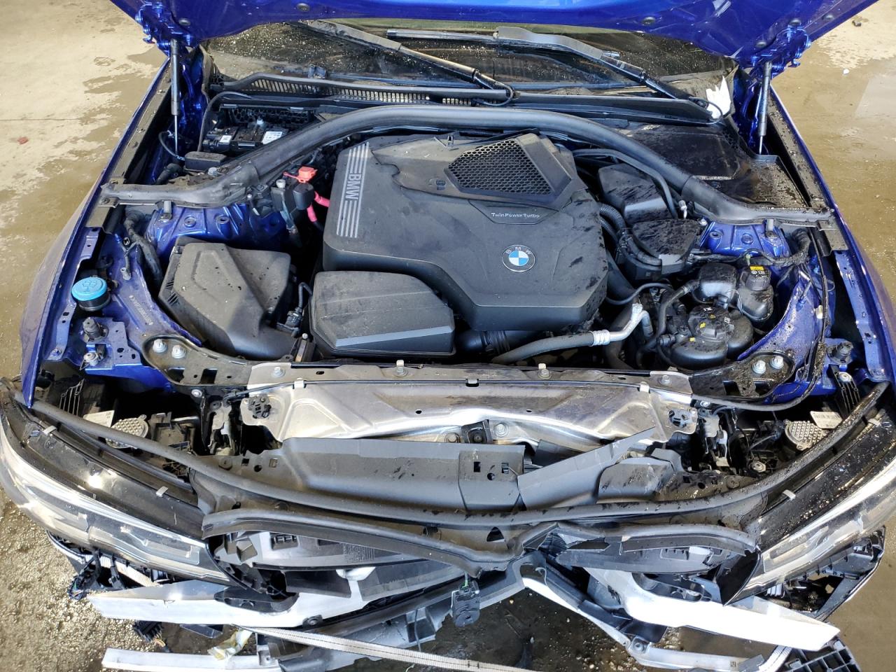 2022 BMW 330Xi VIN: 3MW5R7J09N8C40550 Lot: 80744545